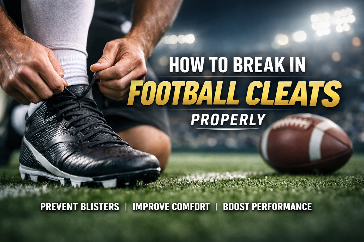 How to Break In Football Cleats Properly (Without Ruining Them