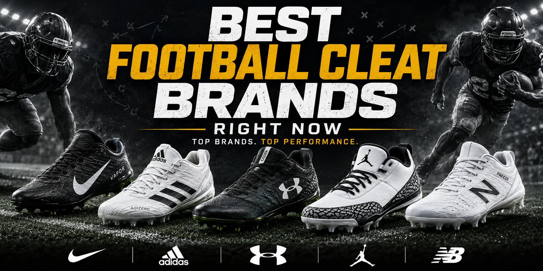 Best Football Cleat Brands Right Now