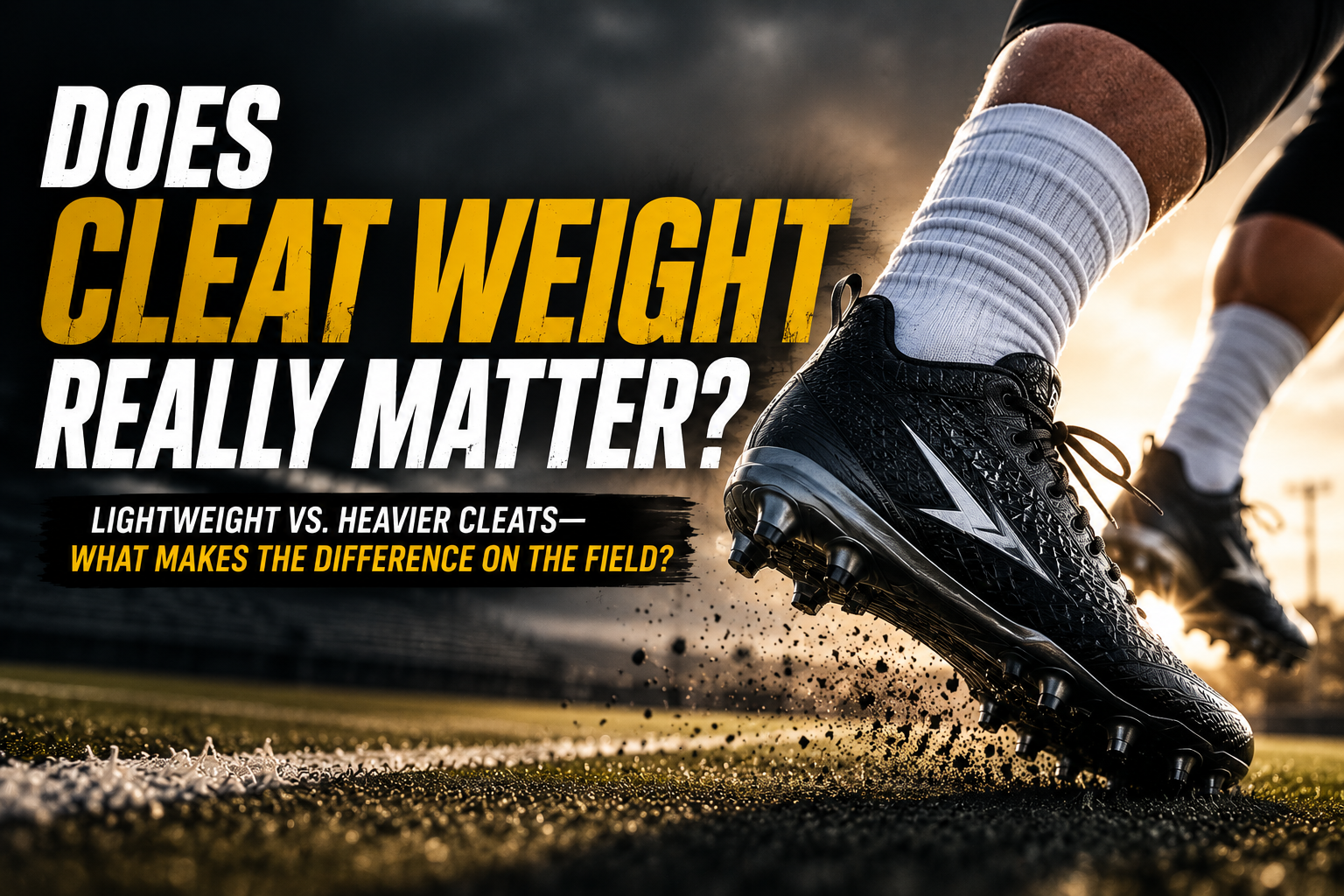Does Cleat Weight Really Matter?