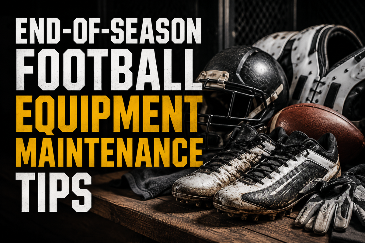 End-of-Season Football Equipment Maintenance Tips