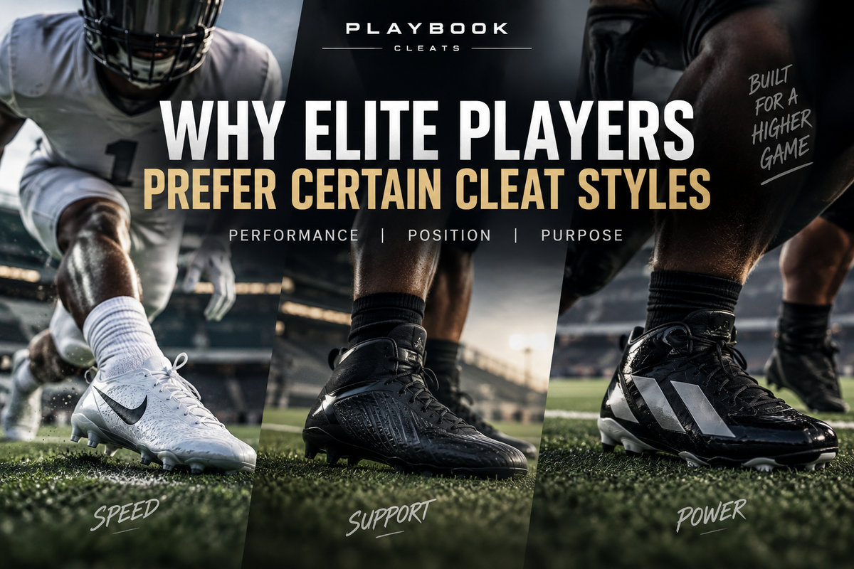 Why Elite Players Prefer Certain Cleat Styles