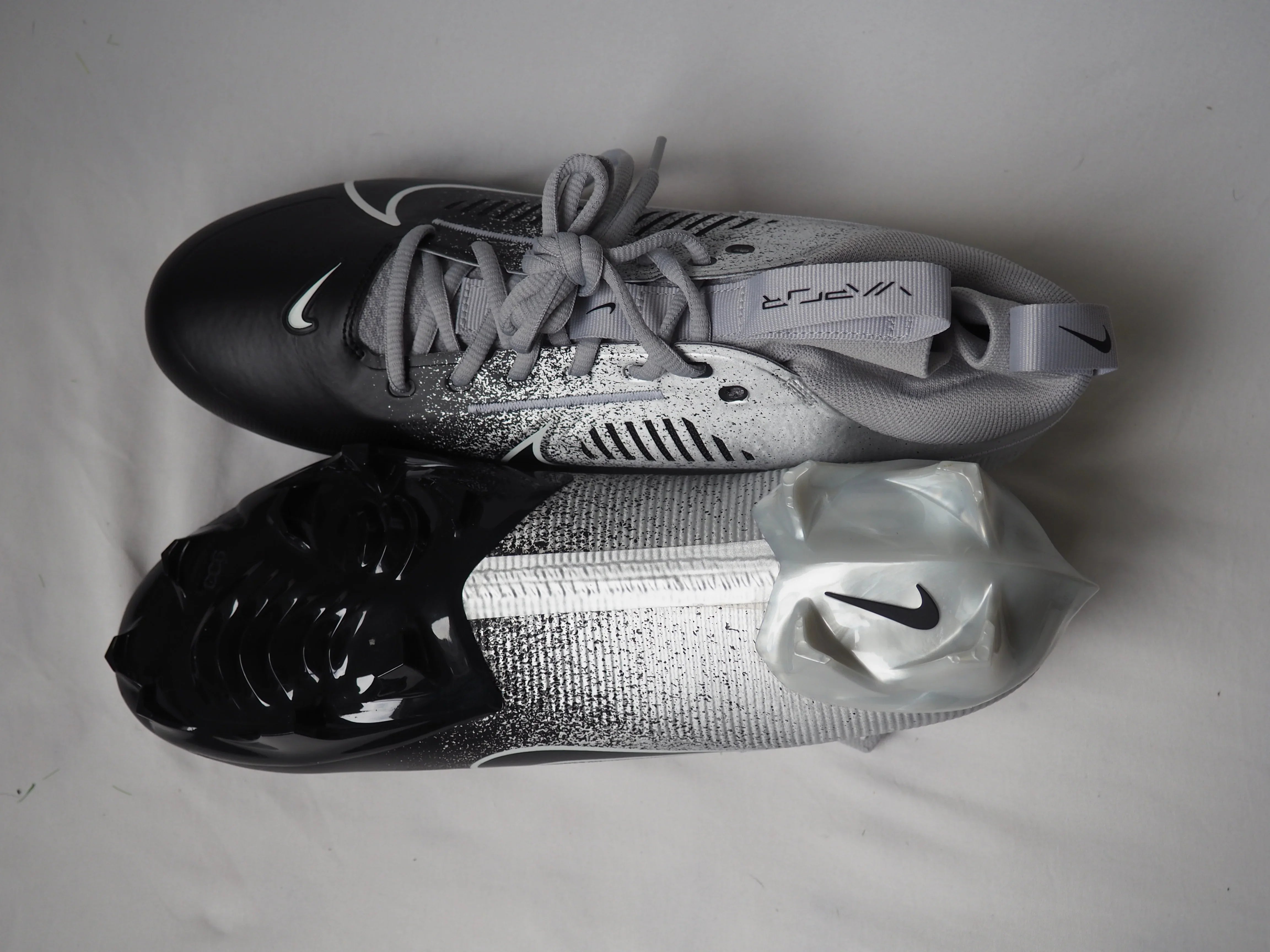 Nike Vapor Edge Pro 360 Silver Black – Playbook Cleats