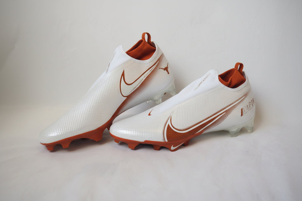 Orange Vapor Untouchable Pro Cleats White Nike Vapor Pro 360
