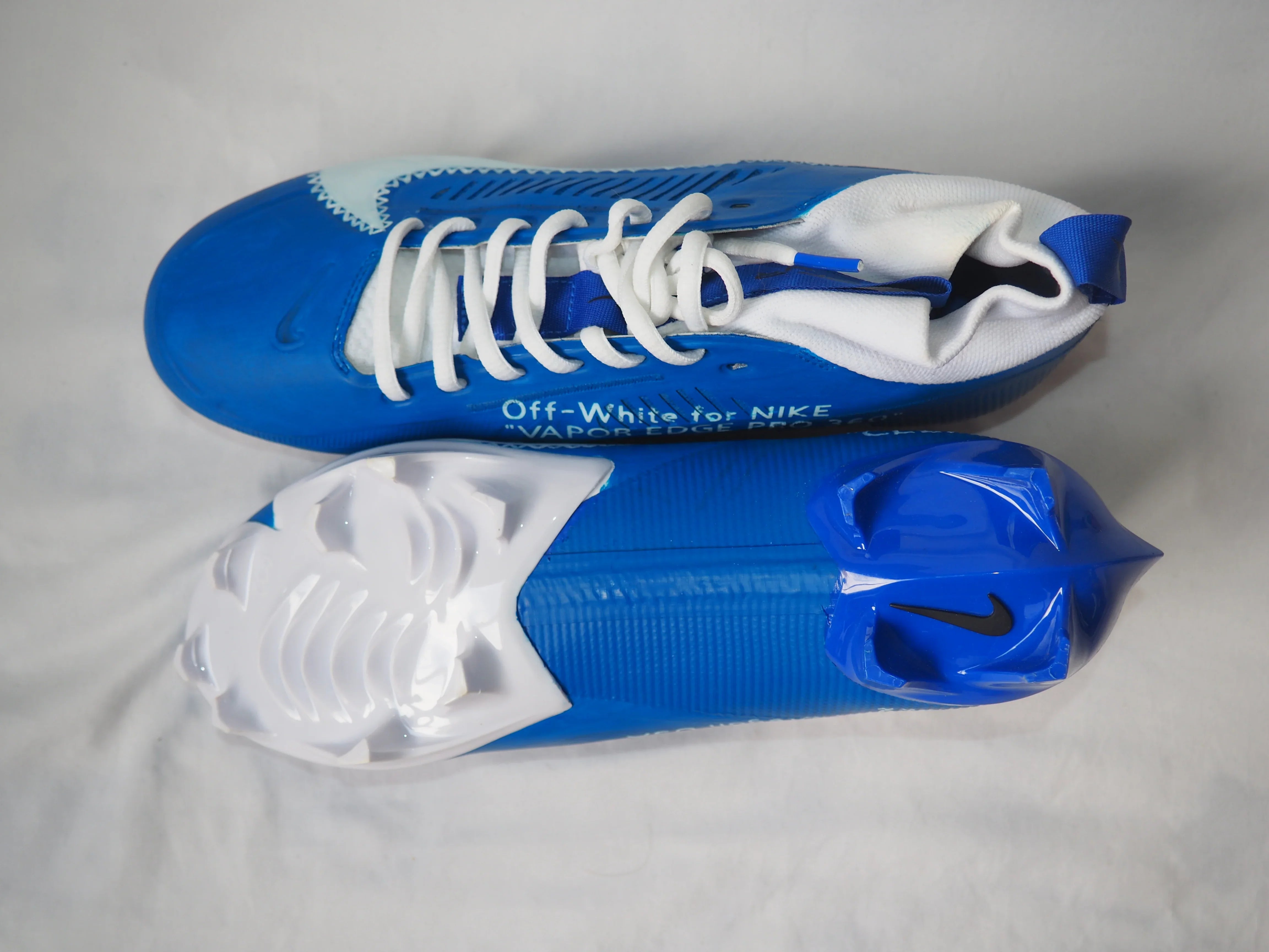 Nike Vapor Edge Pro 360 (Custom Off-White) – Playbook Cleats